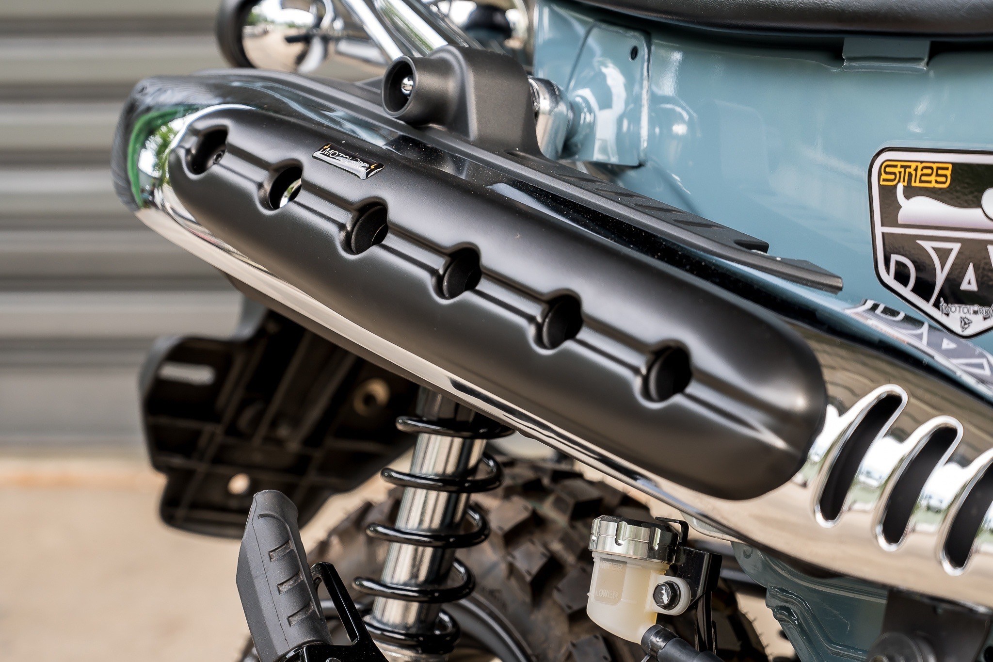 ครอบการ์ดกันร้อนท่อ MotolordD Dax125 1500฿