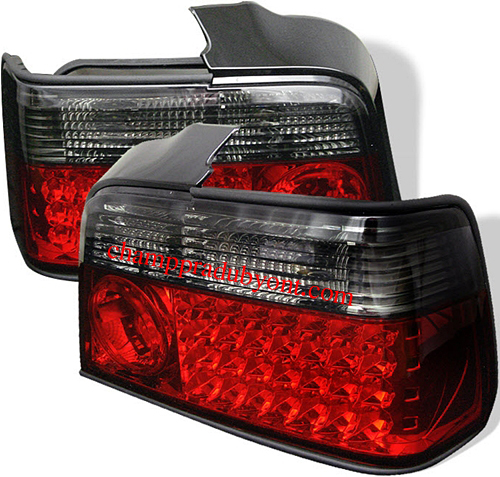 ไฟท้าย BMW 3 SERIES E36 91-00 4D SMOKE แดง LED