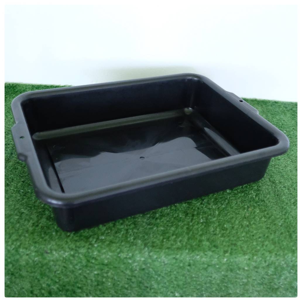 ถาดเหลี่ยม 1113 ดำ 16 ลิตร 39*53*11 ซม.