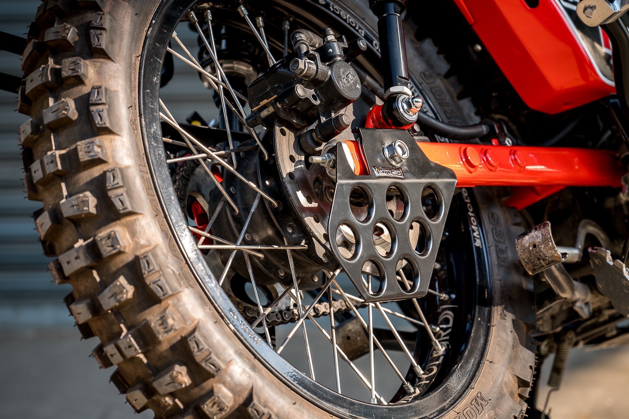 ชุดการ์ดกันดุมสเตอล้อหลังCT125 Motolord Rear Hub wheel protector CT125 ราคา1990