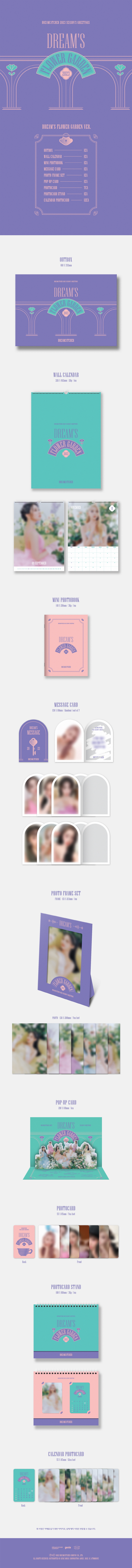 [PRE-ORDER] DREAMCATCHER - 2023 Season's Greetings "DREAM'S FLOWER GARDEN"