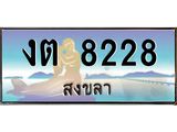ทะเบียนสวย 8228 จังหวัดสงขลา งต 8228 เลขประมูล