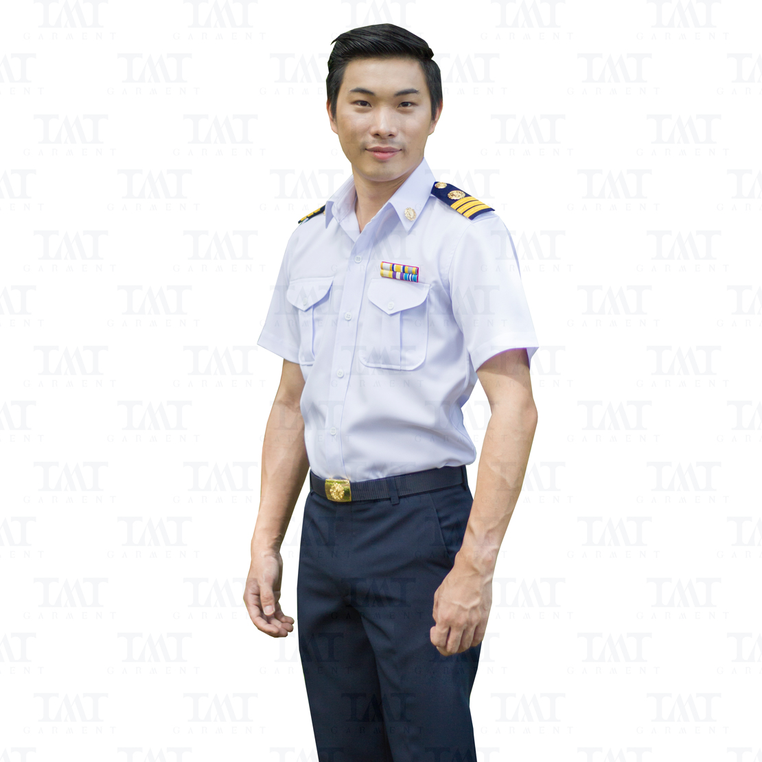 ชุดเครื่องแบบปฏิบัติการครูเอกชน-ชาย แขนสั้น