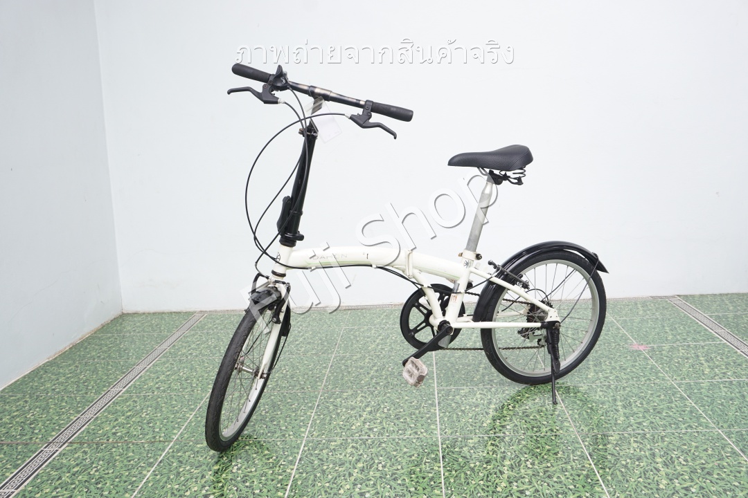 จักรยานพับได้ญี่ปุ่น - ล้อ 20 นิ้ว - มีเกียร์ - Dahon Suv D6 - สีขาว [จักรยานมือสอง]