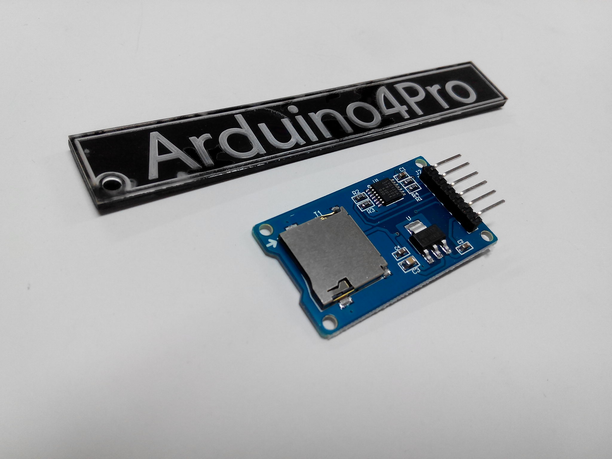 โมดูล Micro SD Card Micro SD Card (SPI interface)