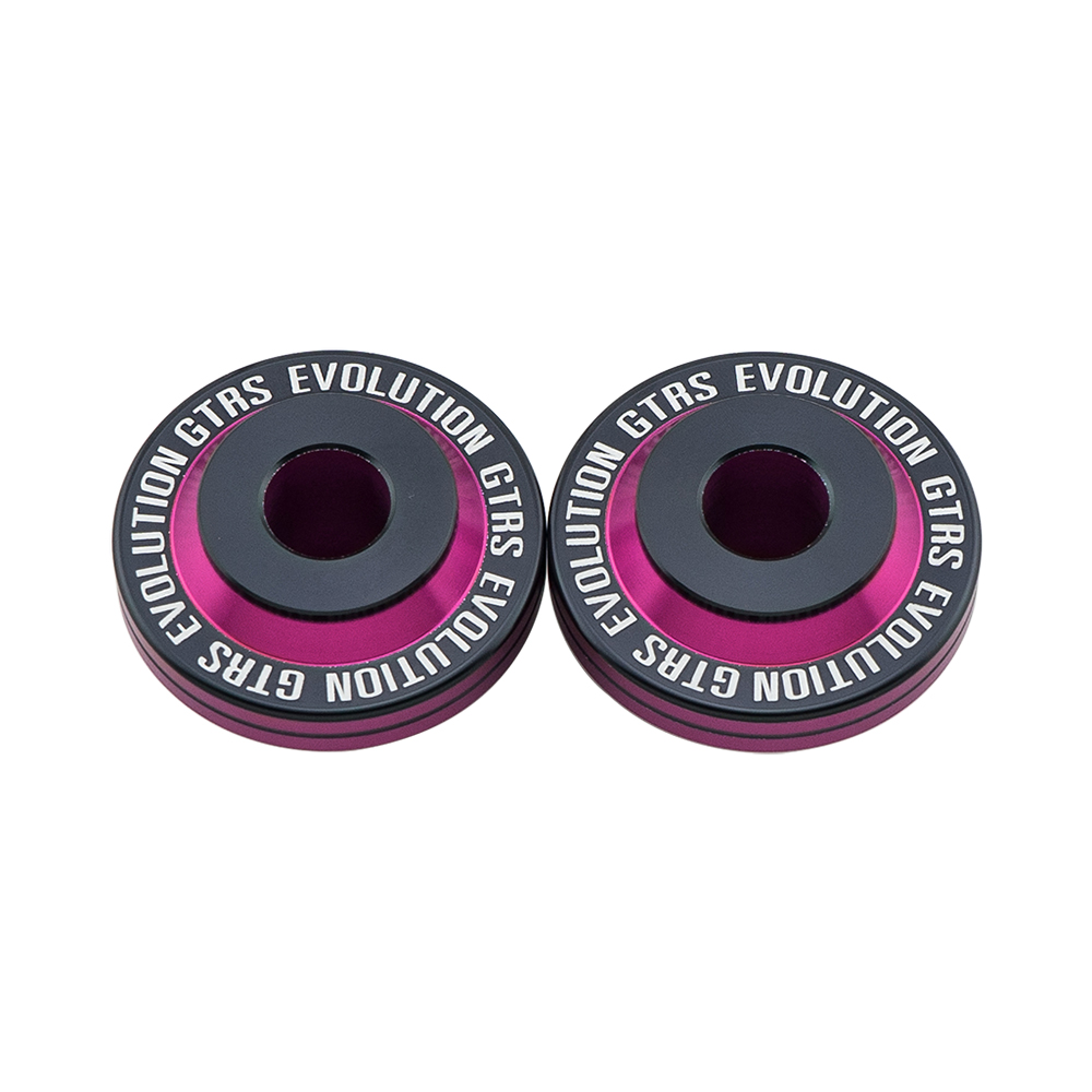 บู๊ชล้อหน้ากลึง CNC ทูโทน GTRS GIORNO+ - ดำแดง- ดำทอง - ดำเทา- ดำเขียว- ดำน้ำเงิน - ดำส้ม- ดำม่วง-ดำเงิน ราคา 550 บาท/คู่