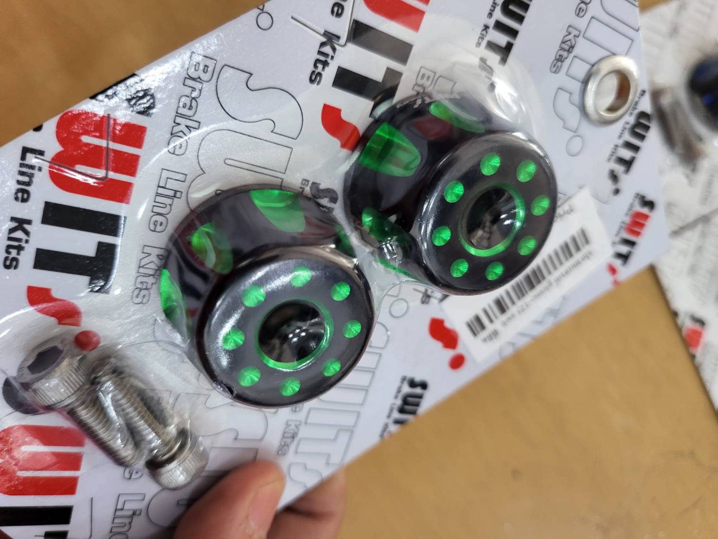 ปลายแฮนด์ SWITS ตรงรุ่น Click-160-GIORNO+ - งานตรงรุ่น ไม่ต้องแปลงรถ - ราคาชุดละ 350 บาท