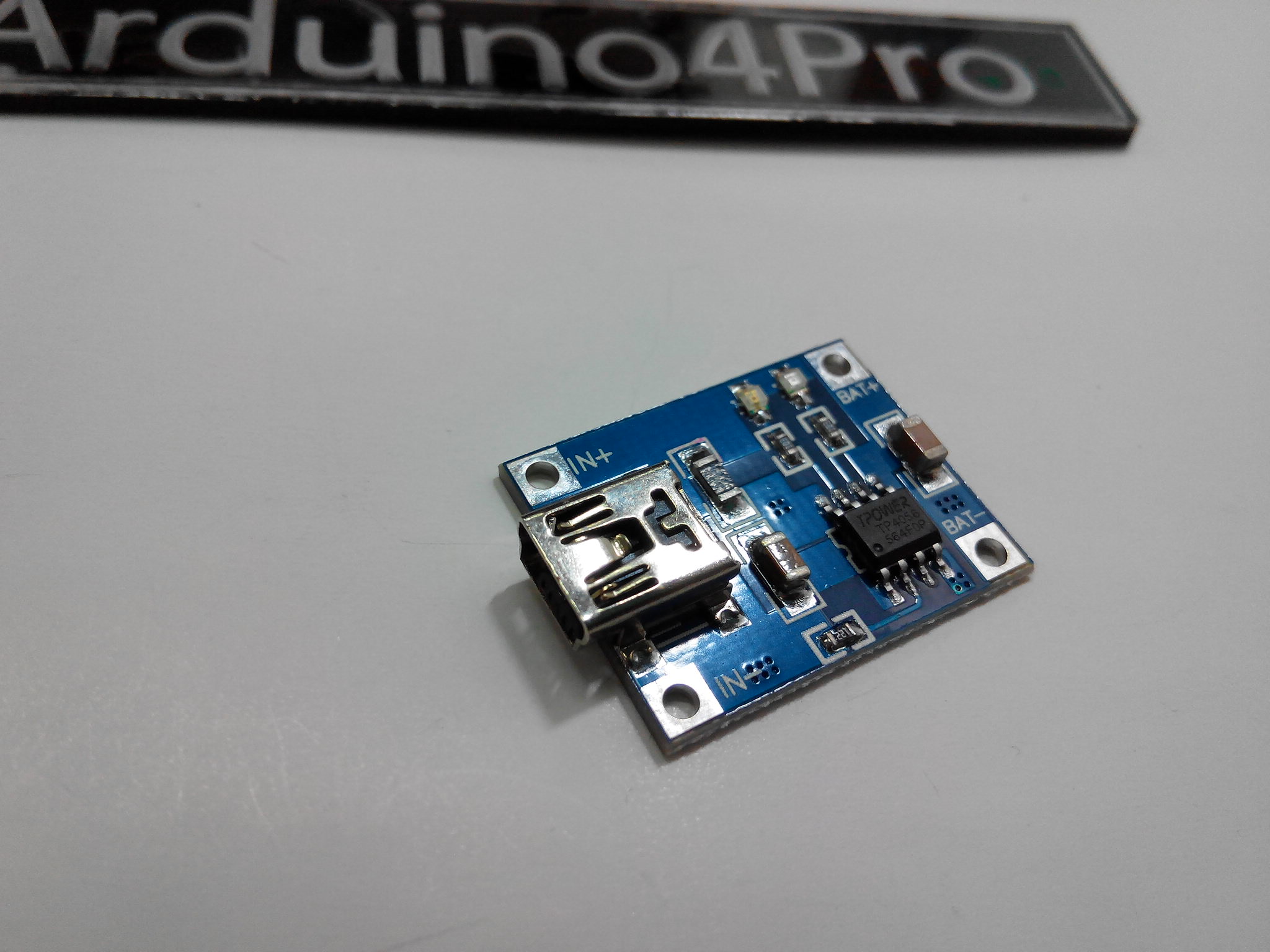 Lithium Battery Charging module 1A (TP4056) Mini USB