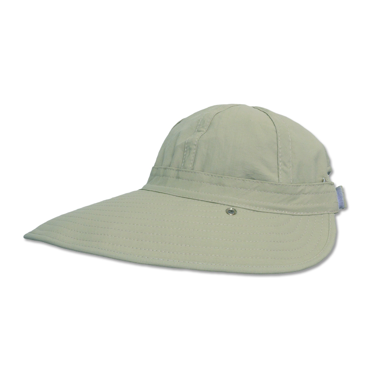 หมวกกันUV กันยูวี หมวกปิดหน้า ปิดคอ สีเบจ มีผ้า2ชิ้น คลุมหน้า by Season Tales