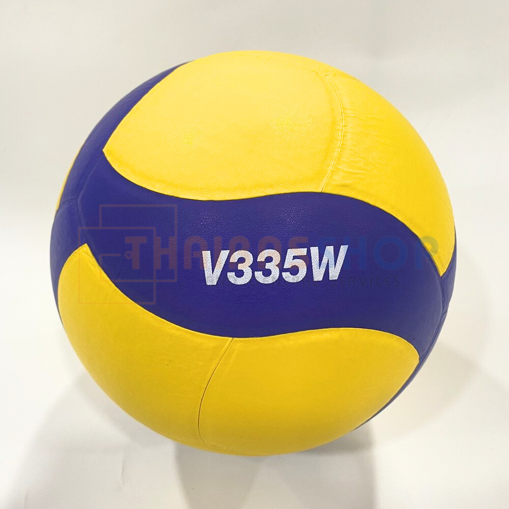 (ของแท้ 100%) วอลเลย์บอล Mikasa V335W ลูกวอลเลย์บอล หนังอัดพียู(PU) นุ่ม ของแท้ มีมอก. ลูกวอลเล่ย์ รุ่นสันทนาการ