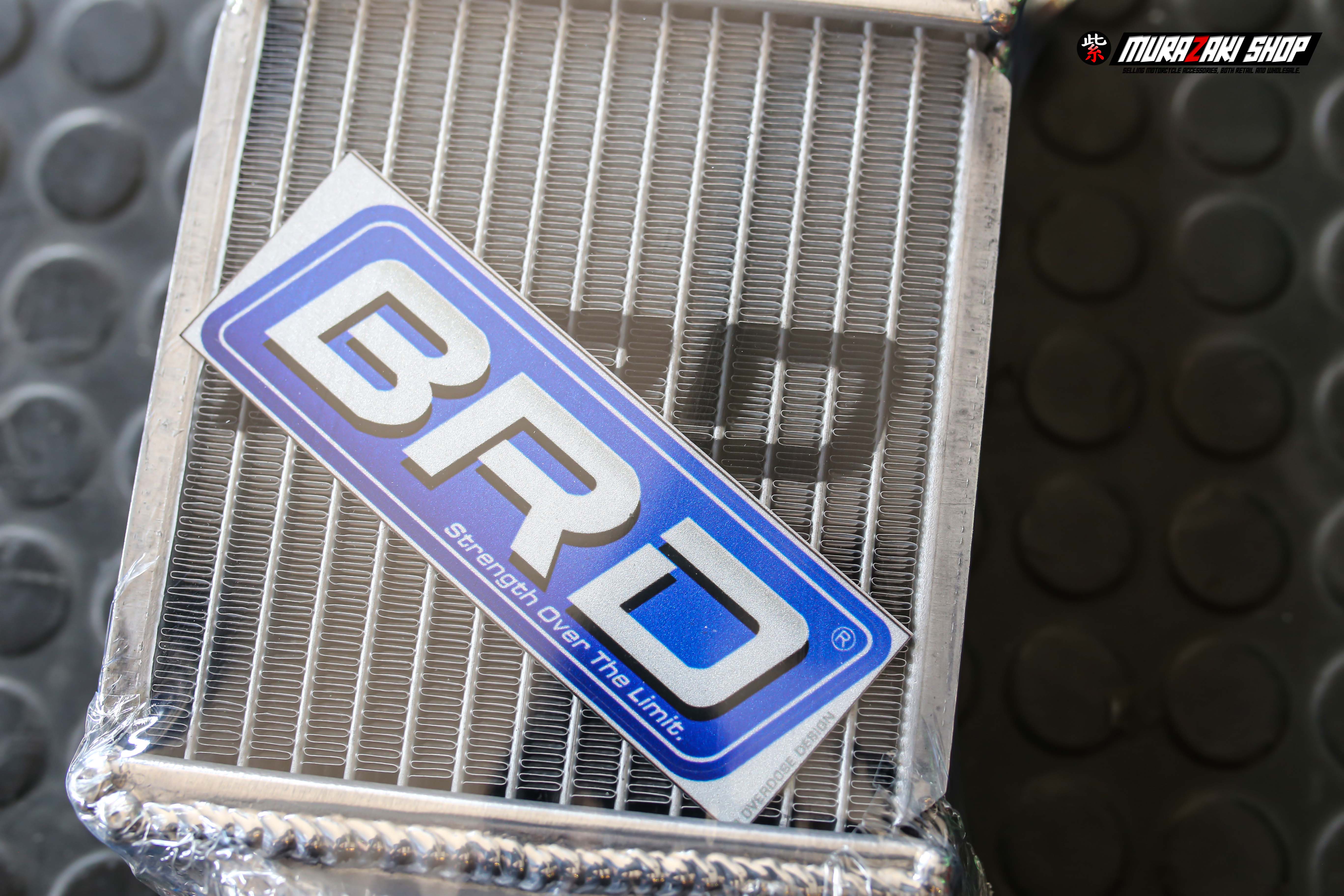 หม้อน้ำอลูมิเนียม BRD รุ่น GIORNO สีเงิน/สีดำ