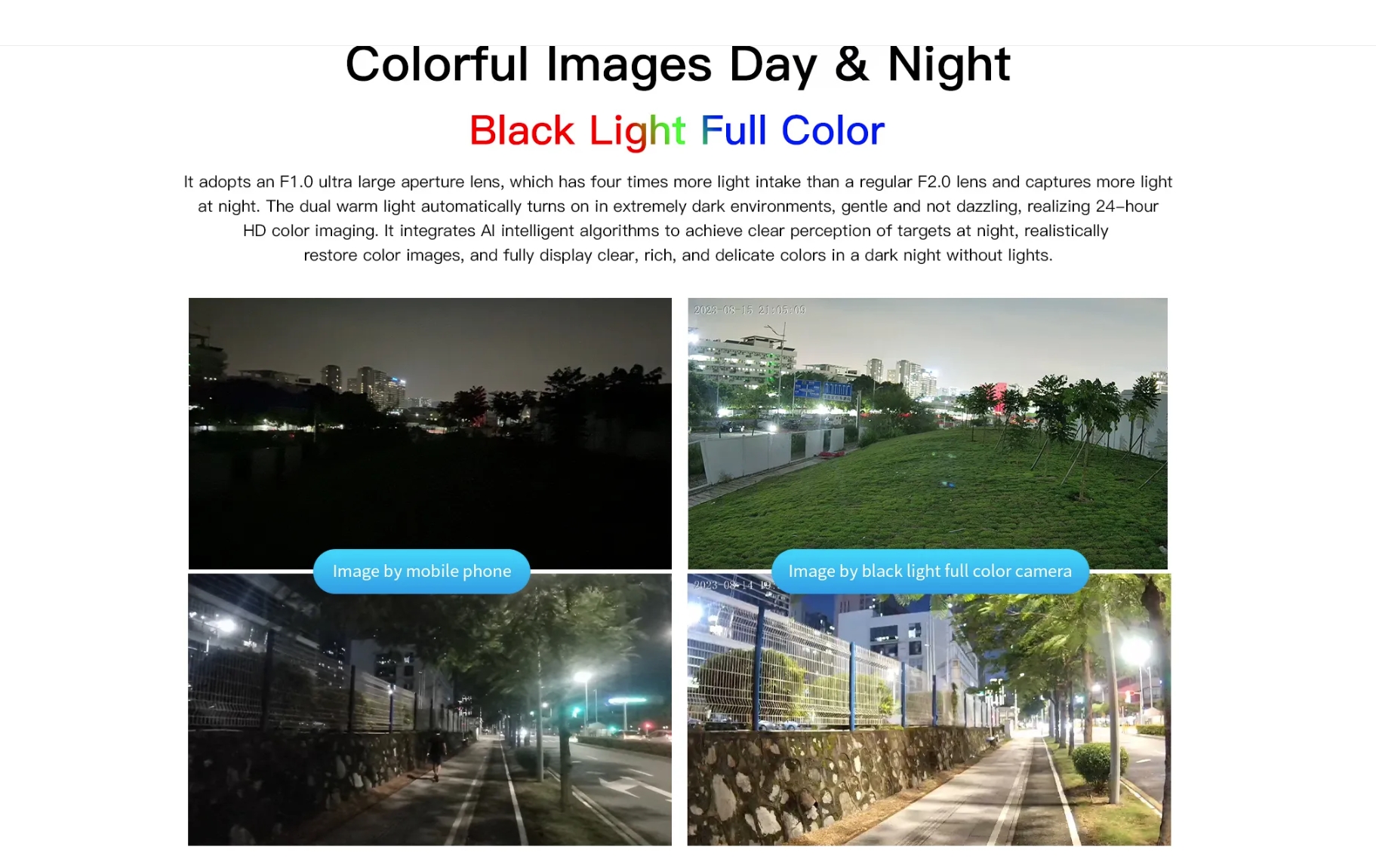 Vstarcam CS611-UV กล้องวงจรปิดระบบ IP WIFI 2 MP Black Light Full Color มีไมค์และลำโพงในตัว ติดตั้งภายนอกได้ BY BILLIONAIRE SECURETECH CS611-UV