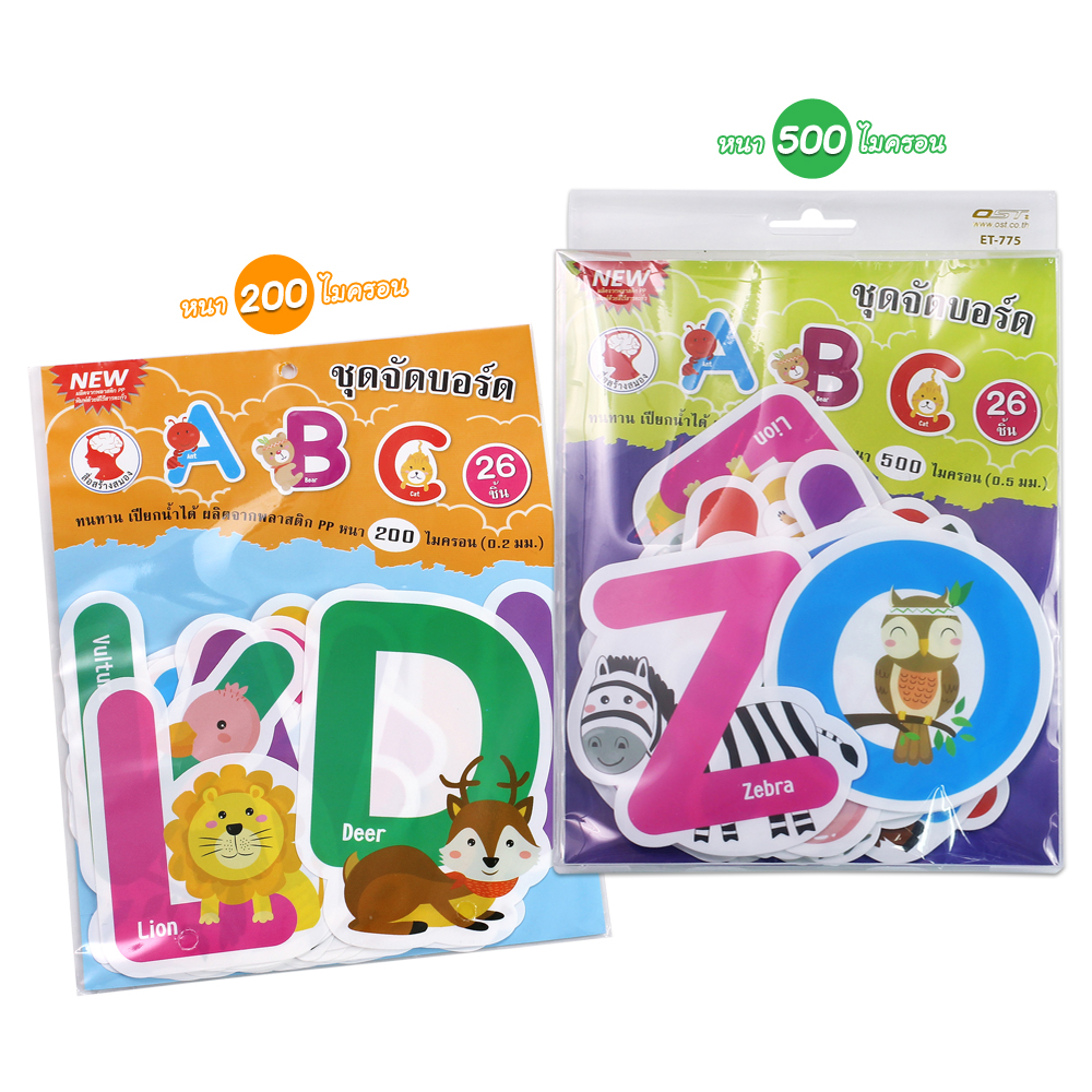 Display English Alphabets ABC Flashcards