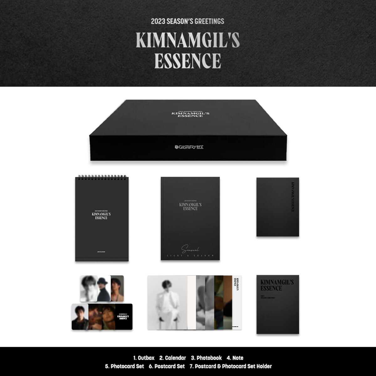 [PRE-ORDER] KIM NAM GIL - 2023 Season's Greetings "KIMNAMGIL'S ESSENCE"