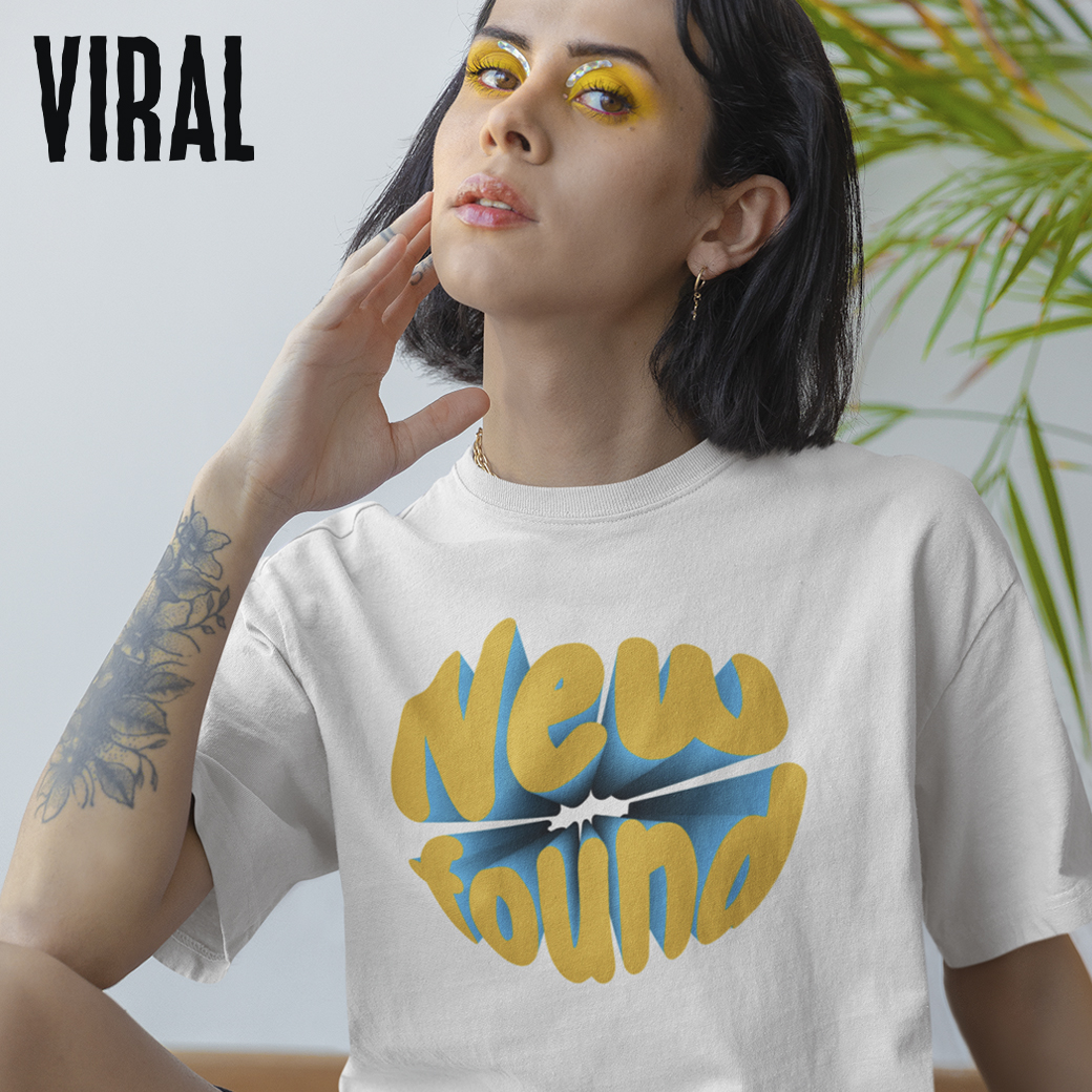 เสื้อยืด พิมพ์ลาย New Found Y2K Collection รหัส CEA00772 #เสื้อ #เสื้อยืด #Viral