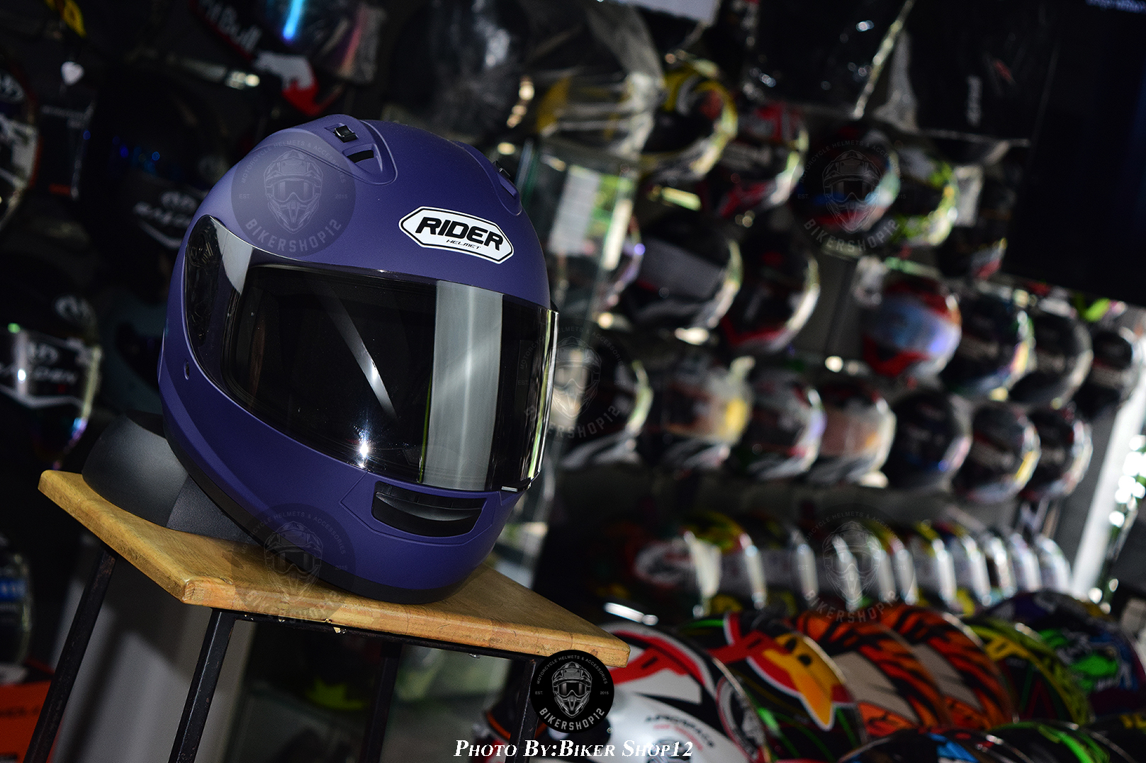 หมวกกันน็อคRider รุ่น R1X คละสี