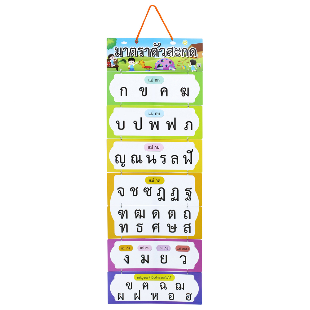สื่อแขวน ชุดมาตราตัวสะกด ET-625