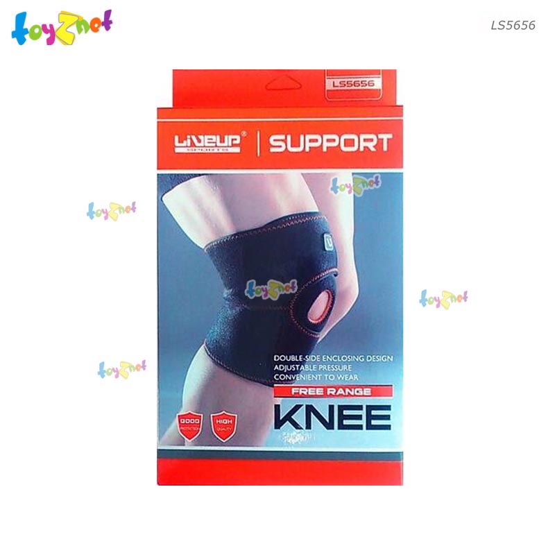 Liveup ผ้ารัดพยุงเข่า ขนาด One size รุ่น LS5656