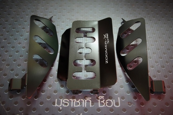 ชุดมิเนียมตะแกรงใต้เบาะ SPEEDY ZOOMER X NEW ZOOMER Xทอง แดง น้ำเงิน ดำ เงิน ราคา580