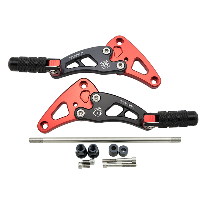 พักเท้าหลัง Honda monkey 125 revolution V2 ราคา2800 มี5สี