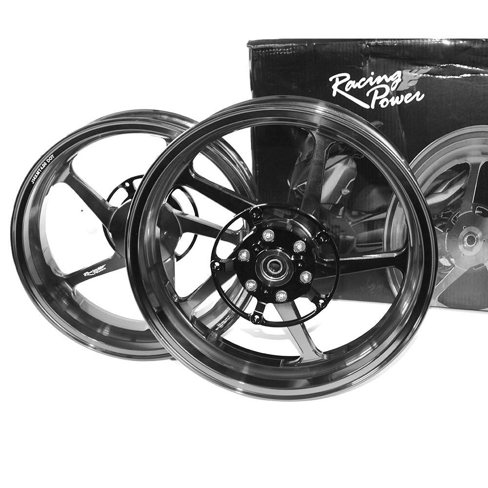 ล้อแม็กXmax Racingpower น้ำหนักเบา แข็งแรง มีประกันสินค้า มีสีทอง แดง น้ำเงิน ดำ ม่วง เขียว