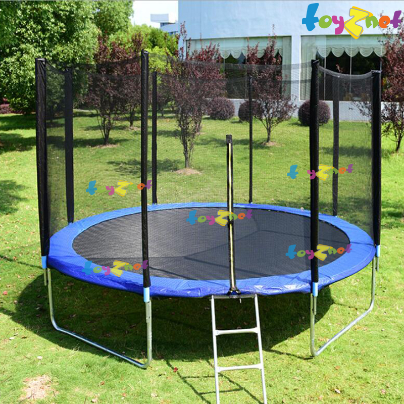 Liveup สปริงบอร์ด แทรมโพลีน 12 ฟุต พร้อมตาข่ายกั้น รุ่น LS3186-12FT