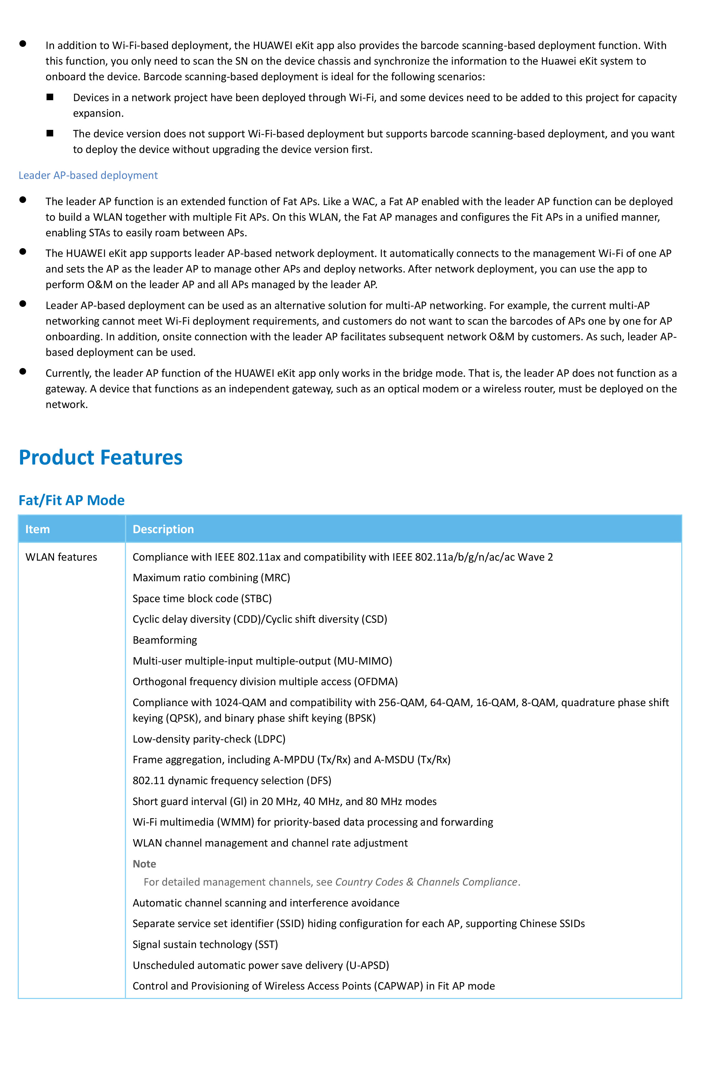 Huawei AP160: eKitEngine Access Point Wi-Fi 6 รองรับการจัดการผ่านระบบคลาวด์ และ Huawei eKit app BY BILLIONAIRE SECURETECH AP160