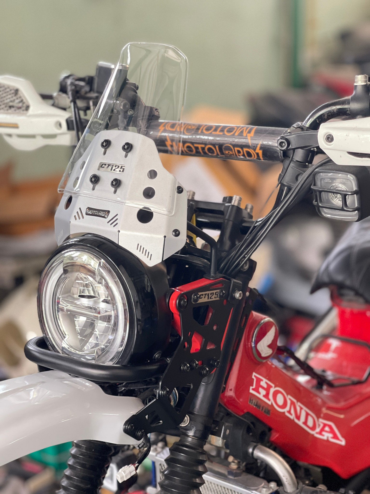 CT125 ชิวหนิา CT125 v4 scrambler styling ชิวหน้า ทรงสแคมเบิ่ล 2350฿