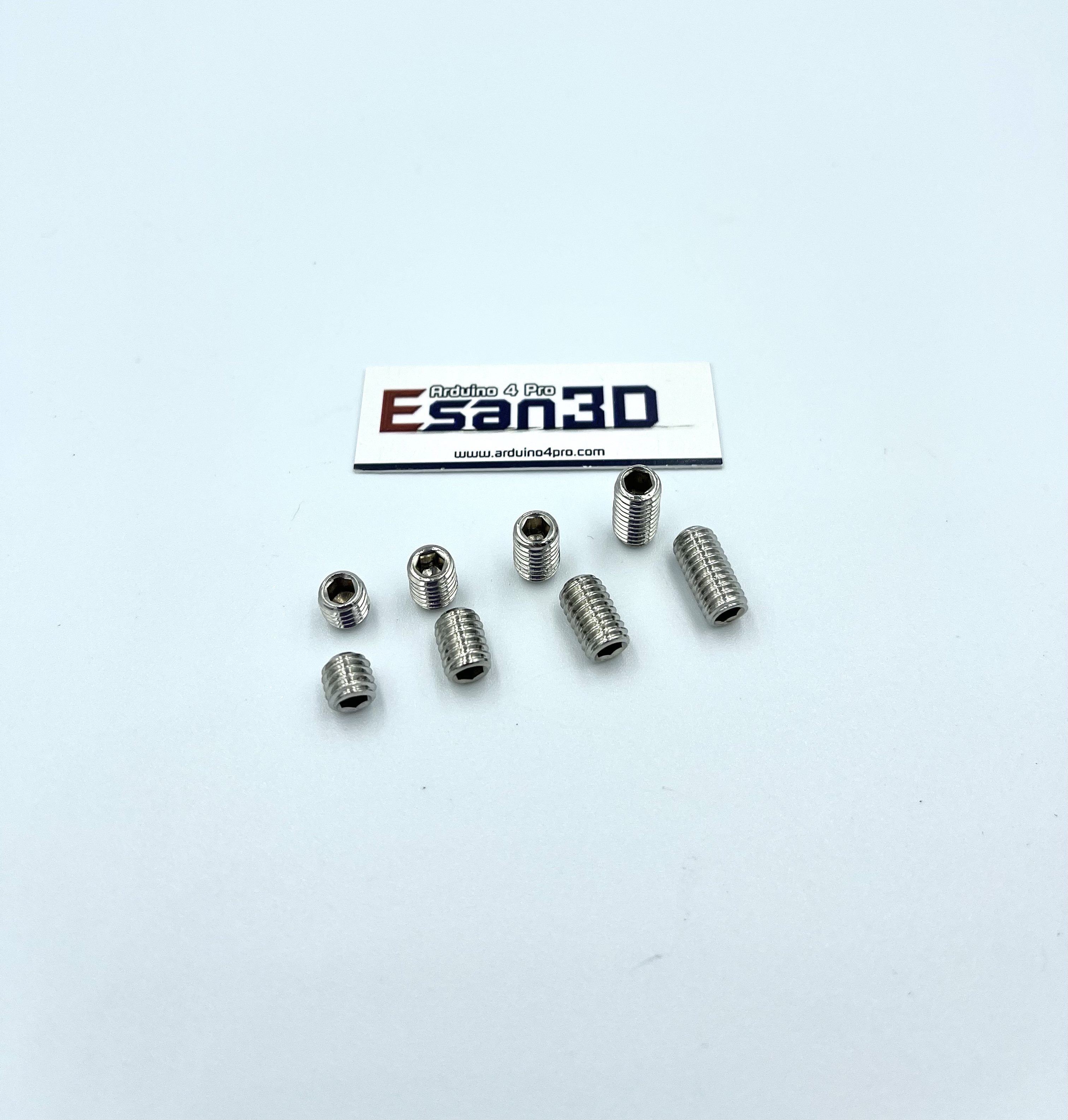 สกรูตัวหนอน สแตนเลส (Hex socket brub screws)
