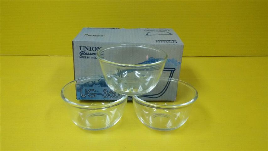 ถ้วยขนมแก้วใส UG-360