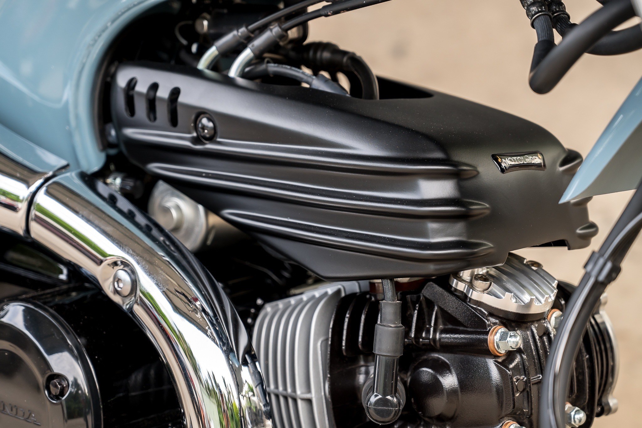 ครอบบังหัวฉีด MotolordD Dax125 Throttle cover 1,990฿