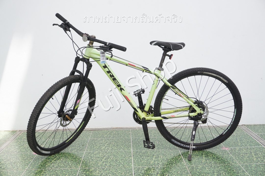 จักรยานเสือภูเขาญี่ปุ่น - ล้อ 26 นิ้ว - มีเกียร์ - อลูมิเนียม - มีโช๊ค - Disc Brake - Trek Marlin 7 - สีเขียว [จักรยานมือสอง]