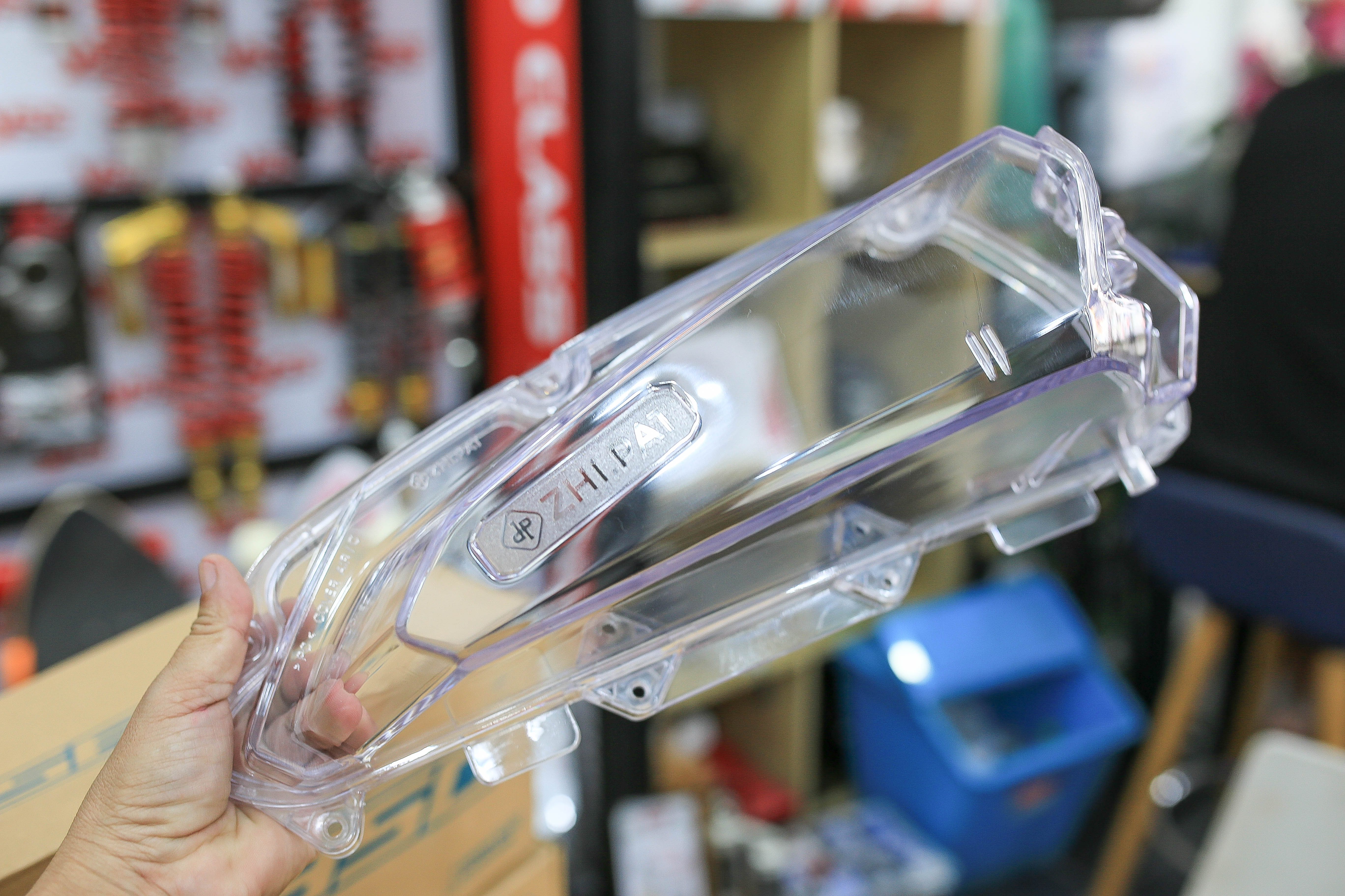 ฝาครอบหม้อกรองอากาศ FORZA350 มีสี.ใส.กับ สี.ฟิมล์+กรองผ้า แท้เวียดนาม ราคา1700