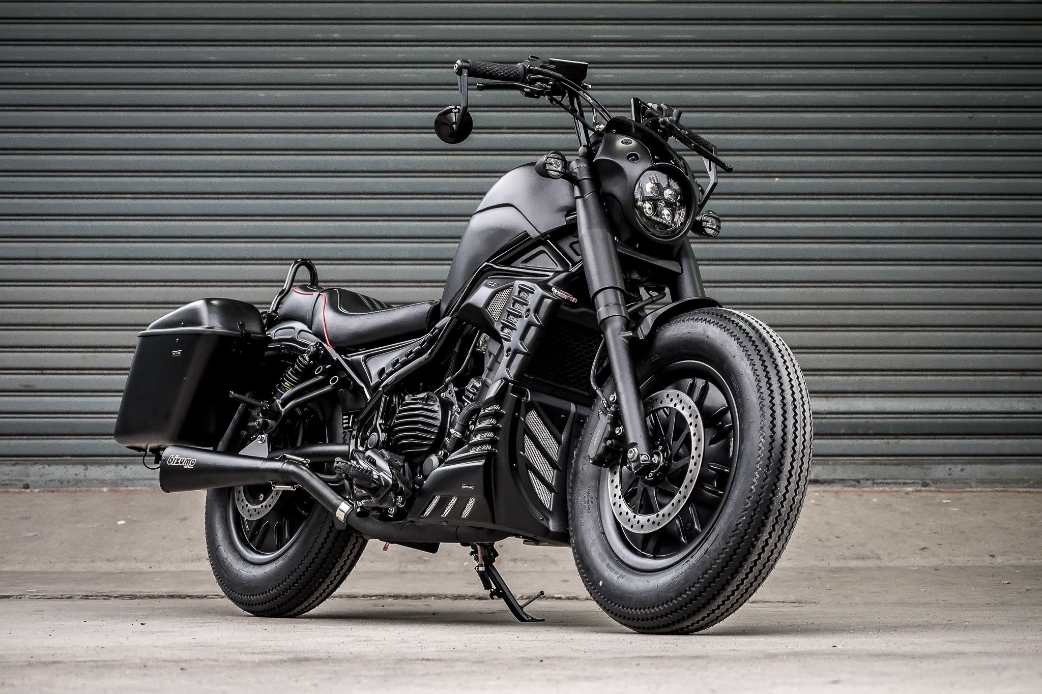 กระเป๋า ซ้าย ขวาพร้อมขายึด MOTOZAAA HONDA REBEL 300-500 ราคา 8900