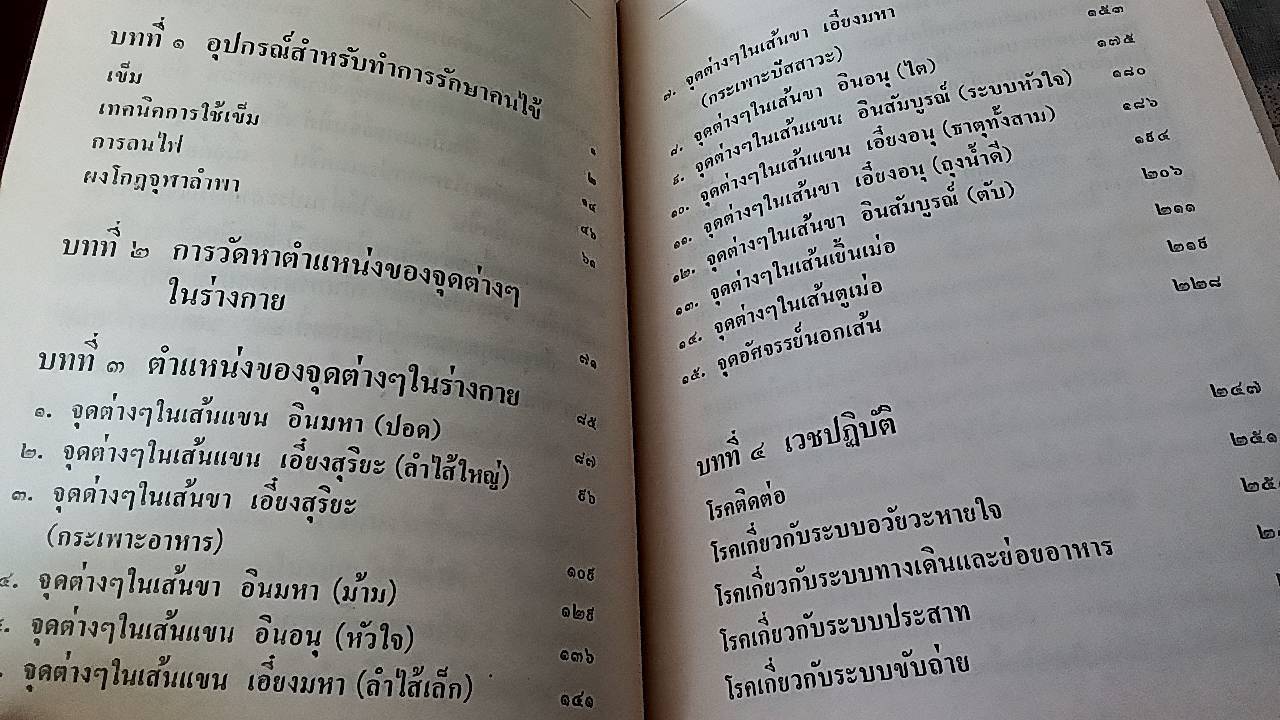 วิชาการปักเข็มรักษาโรค ภาคปฏิบัติเบื้องต้น