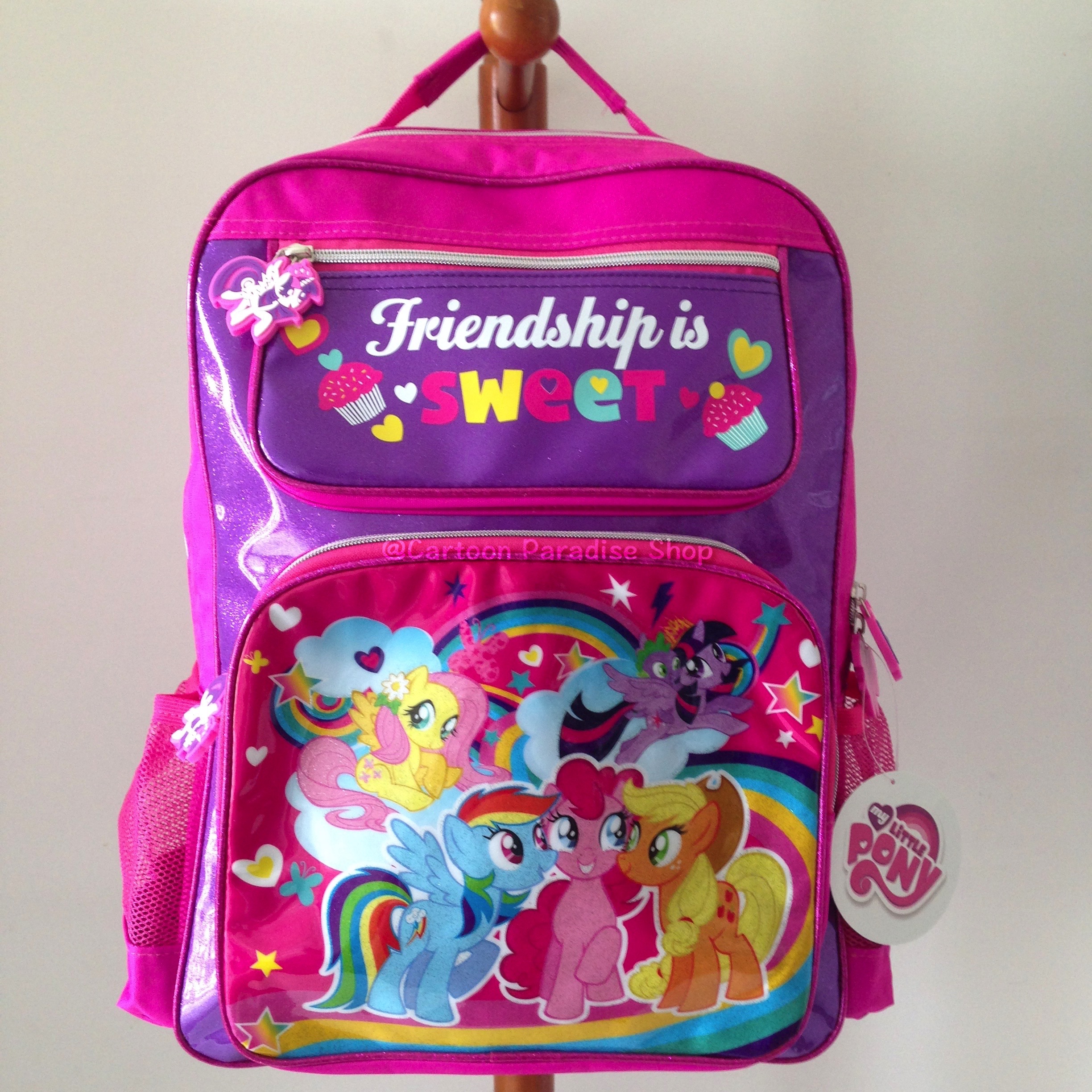 กระเป๋าเป้ 16 นิ้ว มาย ลิตเติ้ล โพนี่ My Little Pony Friendlyship is Sweet Backpack กระเป๋าสะพาย กระเป๋านักเรียน กระเป๋าเด็ก