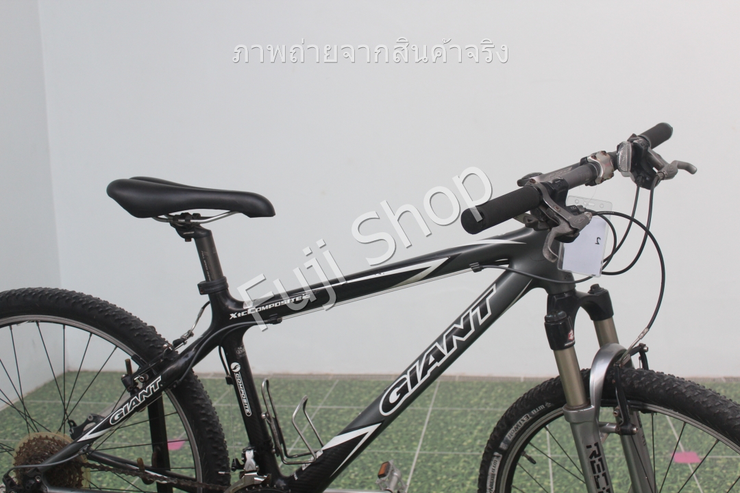 จักรยานเสือภูเขาญี่ปุ่น - ล้อ 26 นิ้ว - มีเกียร์ - คาร์บอน - มีโช๊ค - Giant XTC Compositec - สีเทา [จักรยานมือสอง]