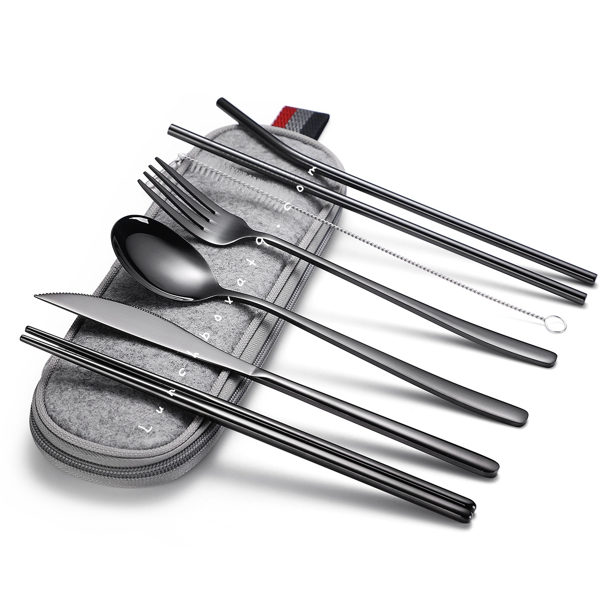 Korea Stainless Spoon Set - เซ็ตชุดช้อนส้อมเกาหลี