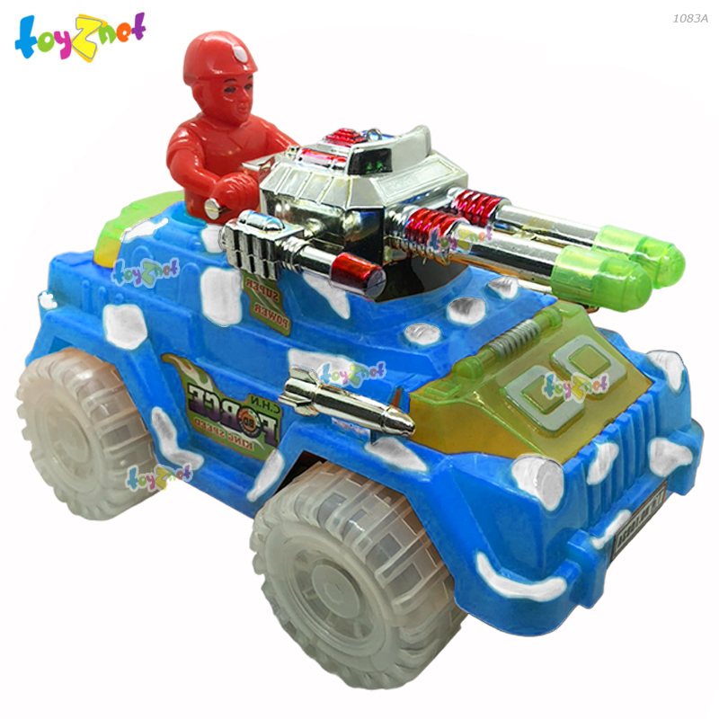 Toyznet ส่งฟรี รถถังปืนกลสีหวาน บั๊มแอนด์โก (คละสี) รุ่น 1083A