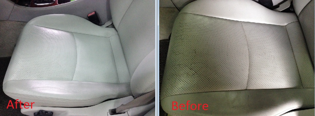 สีสเปรย์พ่นเบาะหนัง คอนโซล พวงมาลัย