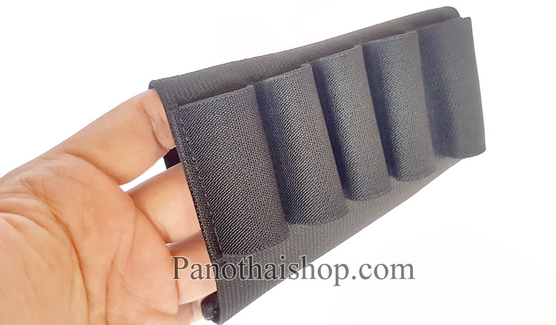 แผงยางยืดลูกซองสวมพานท้าย 5 นัด