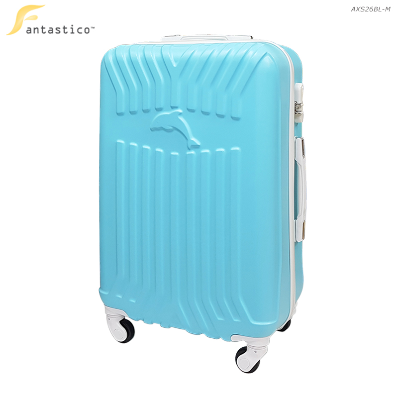 Fantastico ส่งฟรี กระเป๋าเดินทาง 24 นิ้ว (61 ซม.) สีฟ้า รุ่น AXS26BL-M