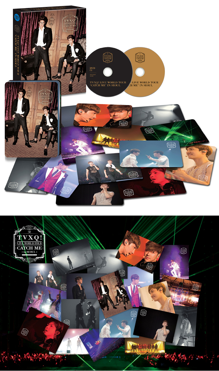 [PRE-ORDER] TVXQ! - TVXQ! THE 4th WORLD TOUR "Catch Me In Seoul" (2DVD)