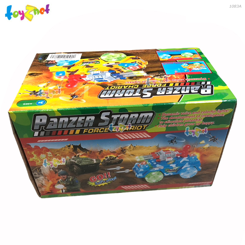 Toyznet ส่งฟรี รถถังปืนกลสีหวาน บั๊มแอนด์โก (คละสี) รุ่น 1083A