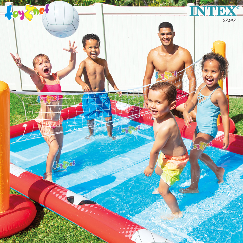 Intex Action Sports Play Center 3.25x2.67x1.02 m no.57147 + DQIII-S Air Pump