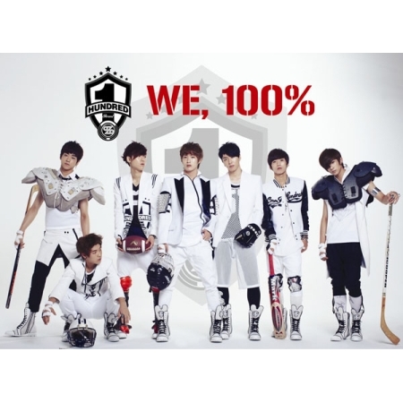 [PRE-ORDER] 백퍼센트 (100%) - 1st Single Album "WE, 100%"