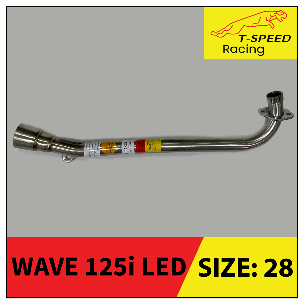 คอท่อ Honda Wave125i LED 2018 ปลาวาฬตัวใหม่ 🔩 Stainless steel แท้ เกรด 304 หนา: 1.2 มิลลิเมตร มีขนาดให้เลือก: 22 m.m. ราคา 380 บาท 25 m.m. ราคา 400 บาท 28 m.m. ราคา 450 บาท 32 m.m. ราคา 550 บาท