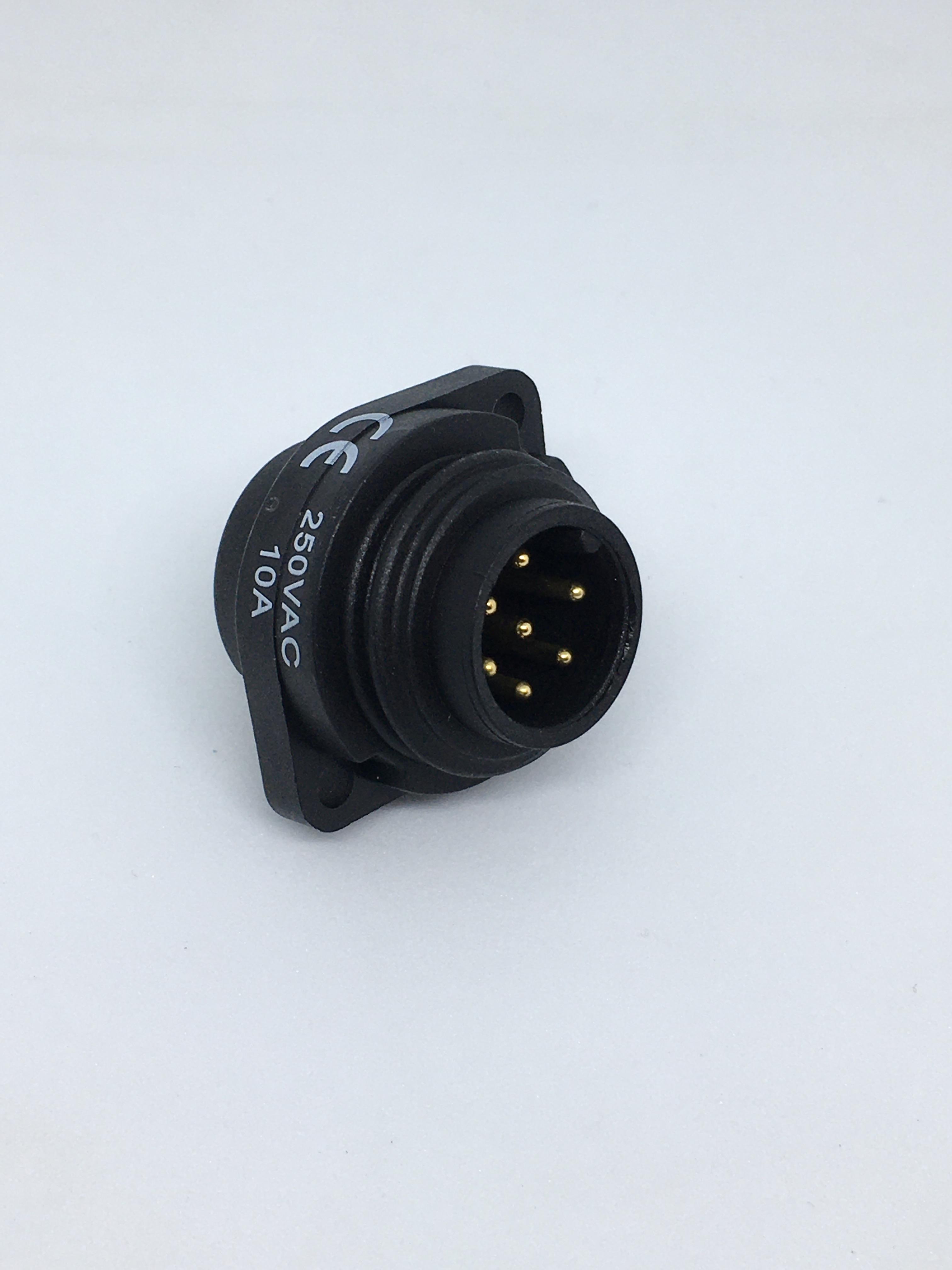 "WEIPU" WA22J7Z1 7Poles 10A 0.75sq.mm Panel Connector