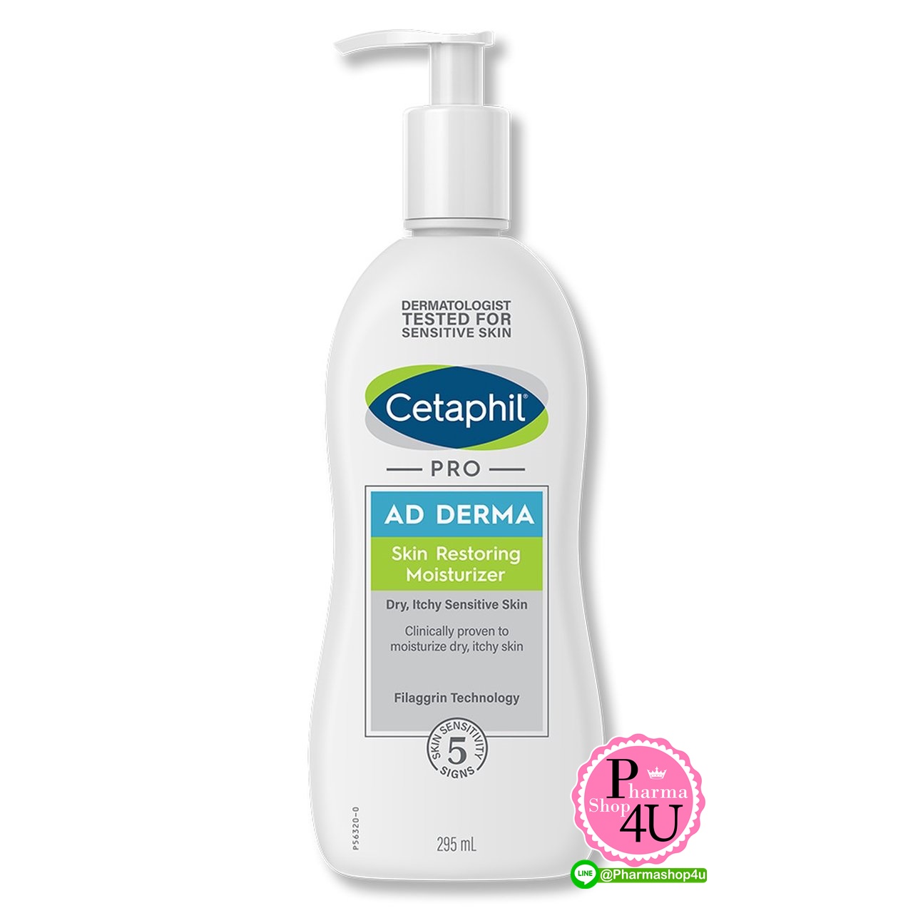 Cetaphil Pro AD Derma Skin Restoring Body Moisturizer 295 ml (ผลิตภัณฑ์ดูแลผิวกาย)