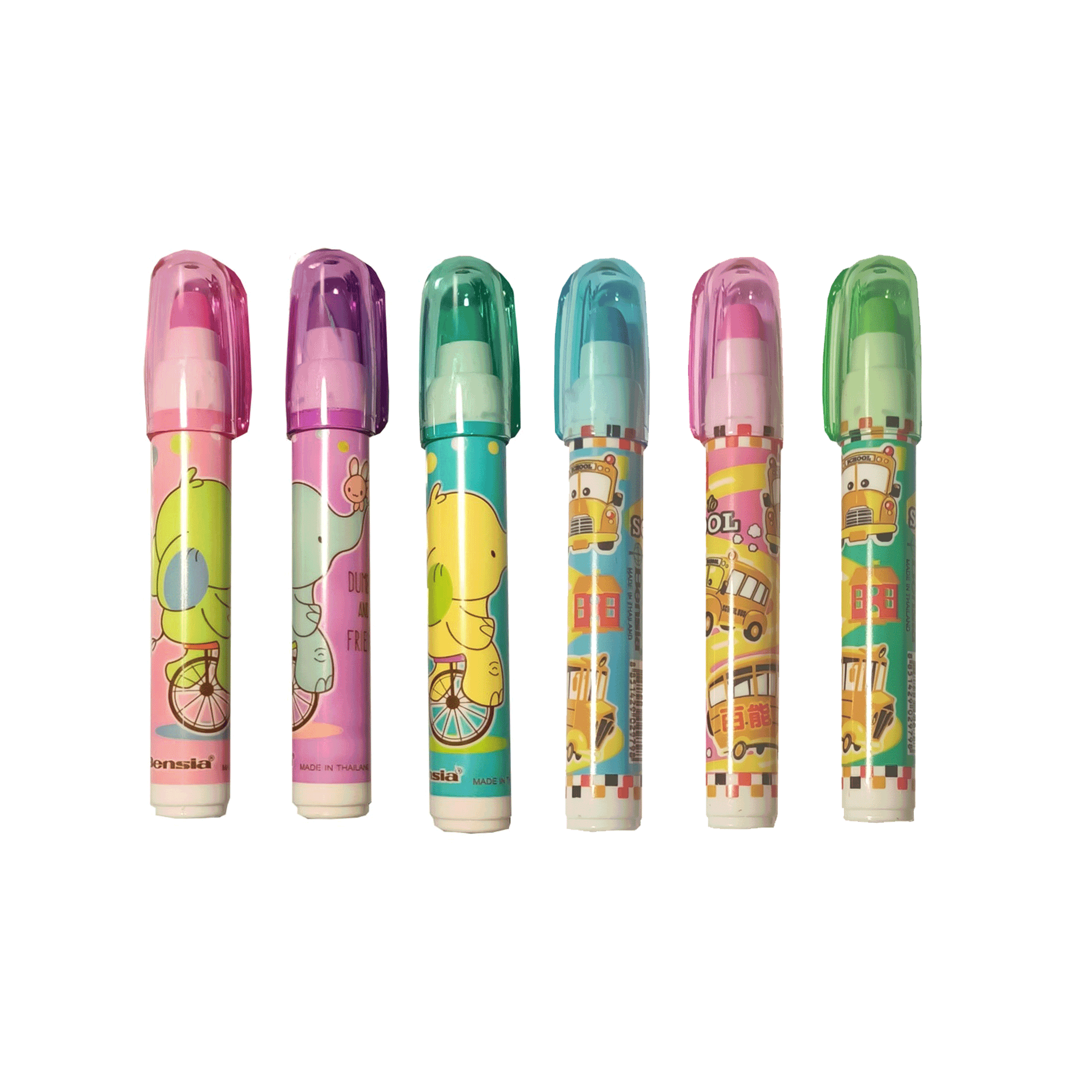 ยางลบต่อไส้ เบนเซีย Bensia ยางลบเปลี่ยนไส้ จำนวน 1 อัน (คละลาย)